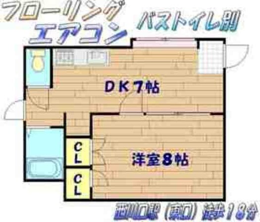 ミリオンコート西川口の物件間取画像